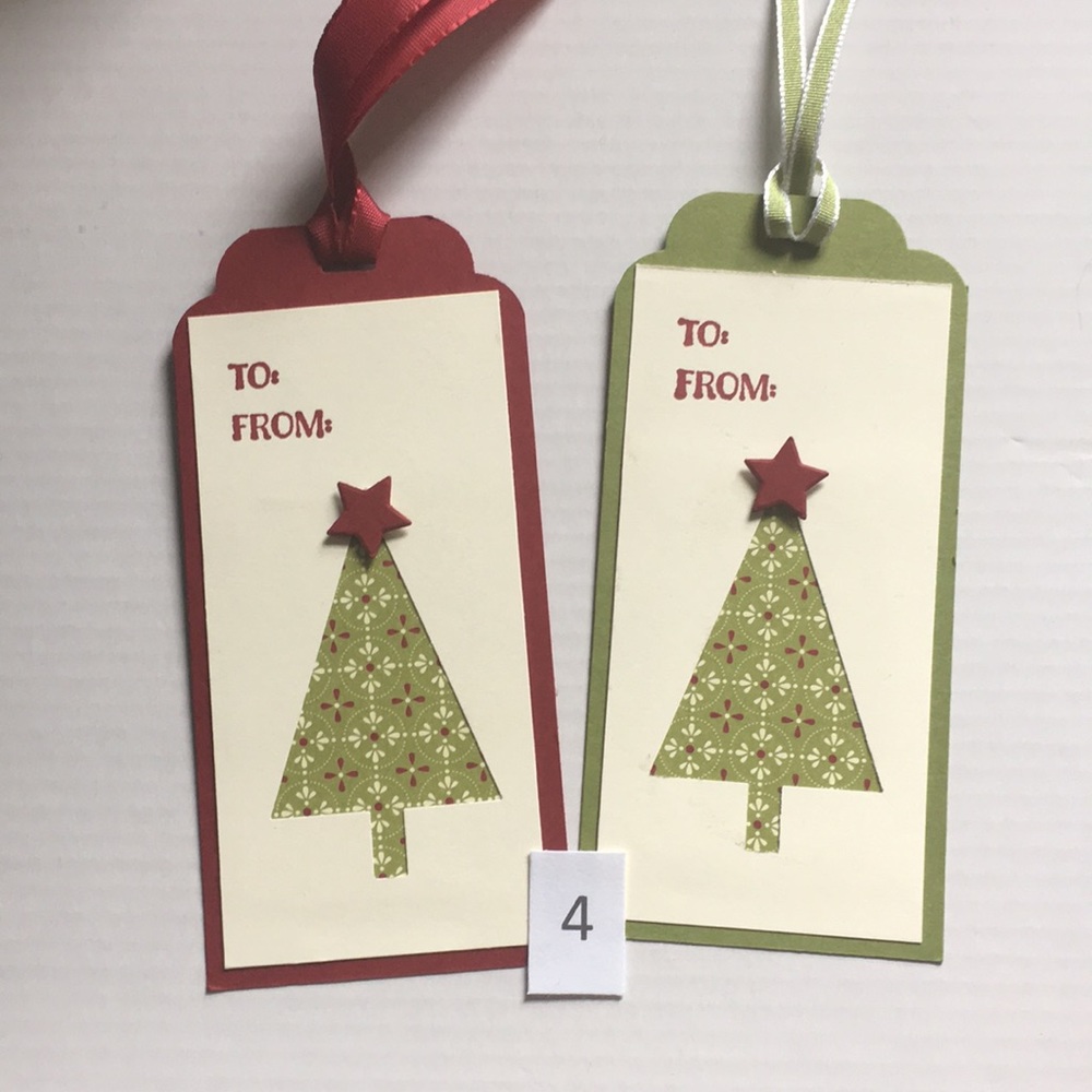 PICK 12 Fancy Christmas Tags FREE SHIPPING - Picture 5 of 15
